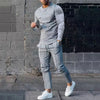 Eleganter schwarze trainingsanzug - moderne herren loungewear