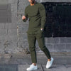 Eleganter schwarze trainingsanzug - moderne herren loungewear