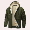 Männers gemütlicher fleece-jacke mit reissverschluss – alltagsjacke für jeden tag