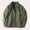 Männer freizeitjacke mit warmer sherpa-fütterung - stylische alltagsoberbekleidung, strapazierfähiger stoff